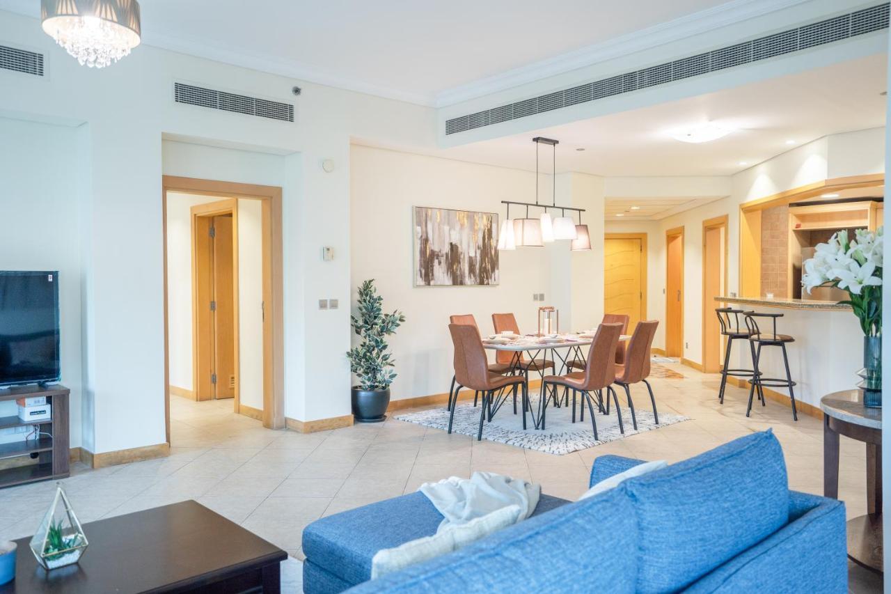 Luxury 4Br Apt - Palm Jumeriah - Beach Club Access دبي المظهر الخارجي الصورة